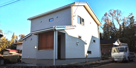 和モダン住宅完成しました!