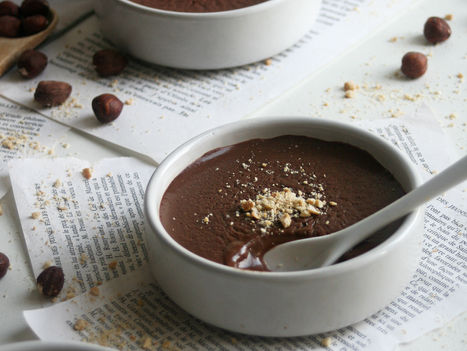 Crème chocolat - miso et fleur de sel