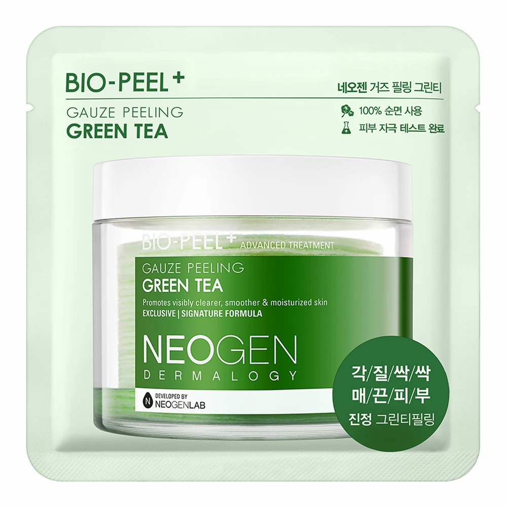 Пілінг диски Neogen Dermalogy Bio Peel Gauze Peeling Green Tea