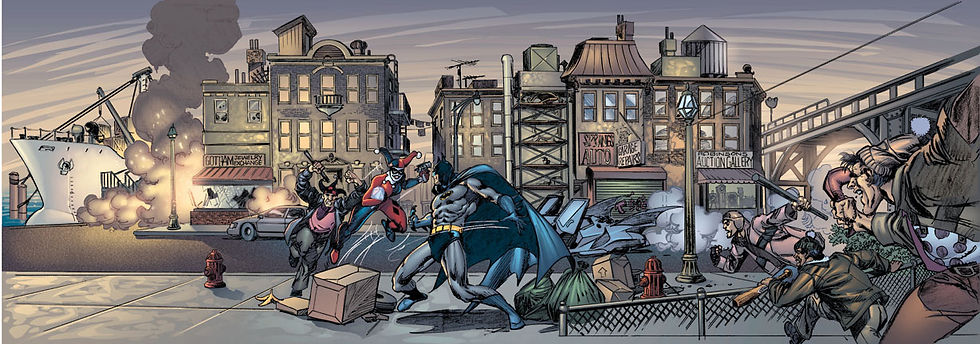 "THE CARNIVAL OF CHAOS" BATMAN STUNT SHOW Script