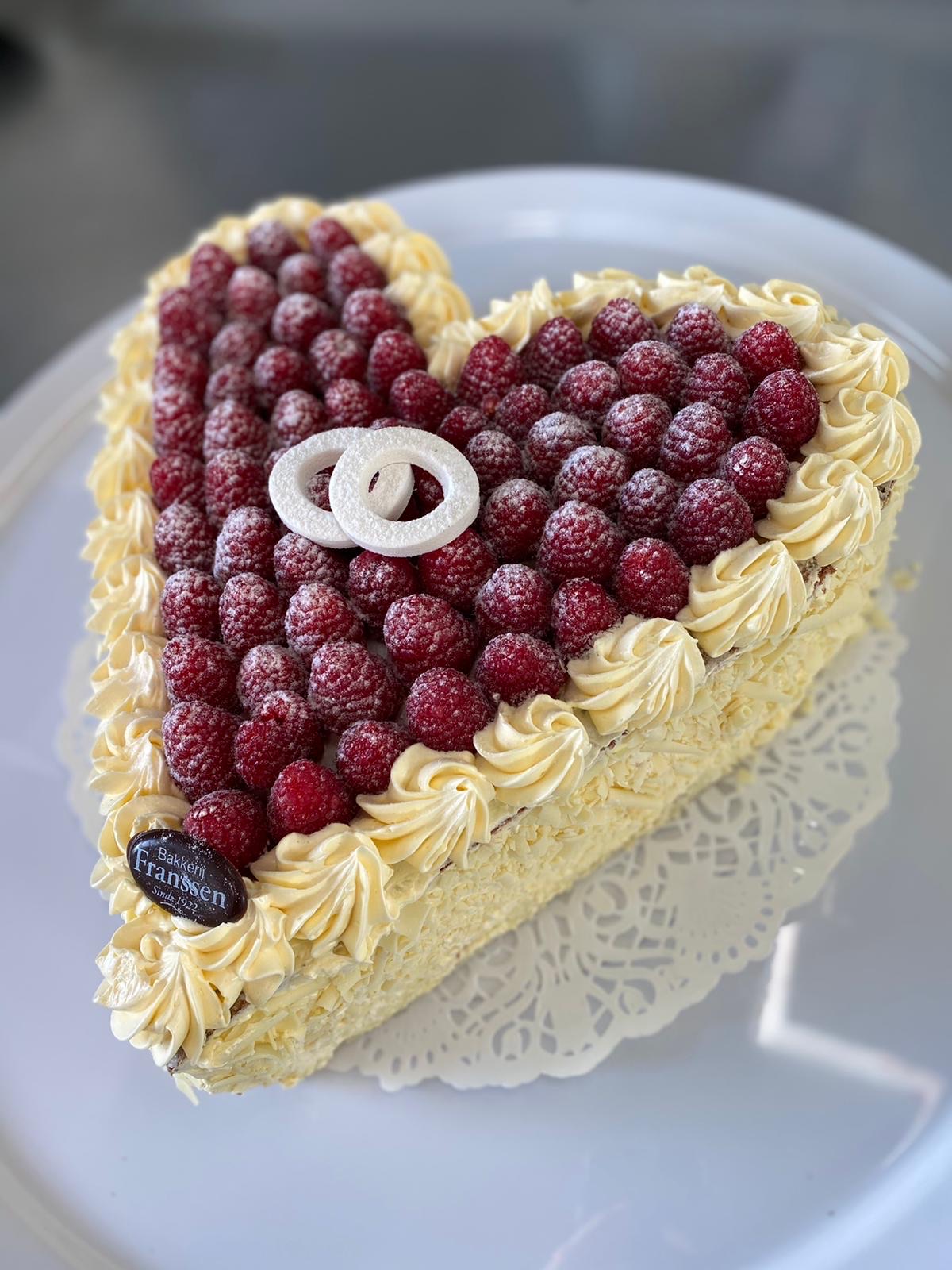 Bruidstaart van Bakkerij Franssen