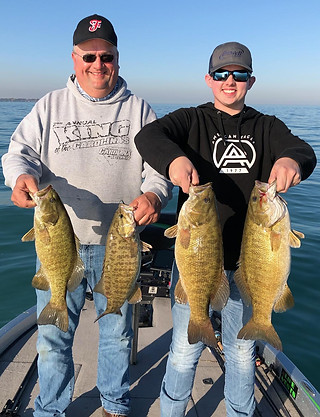 Jeff Hamilton's On Deck Guide Service Lake St. Clair Michigan Big Bass