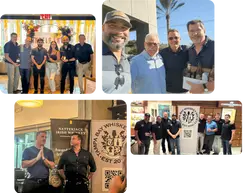 various people together