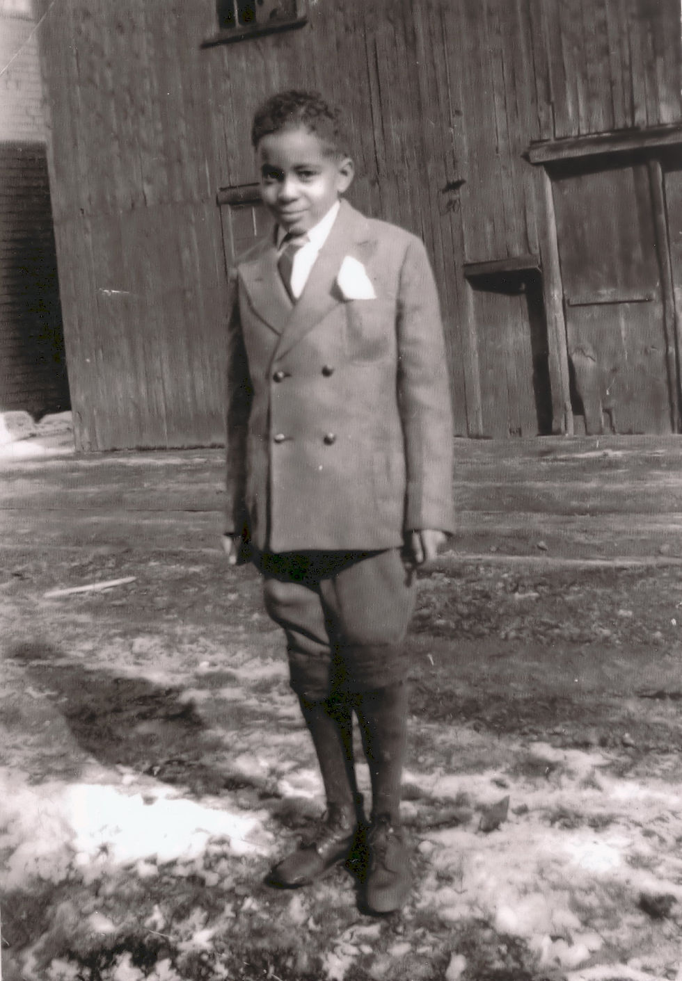 dad in short pants