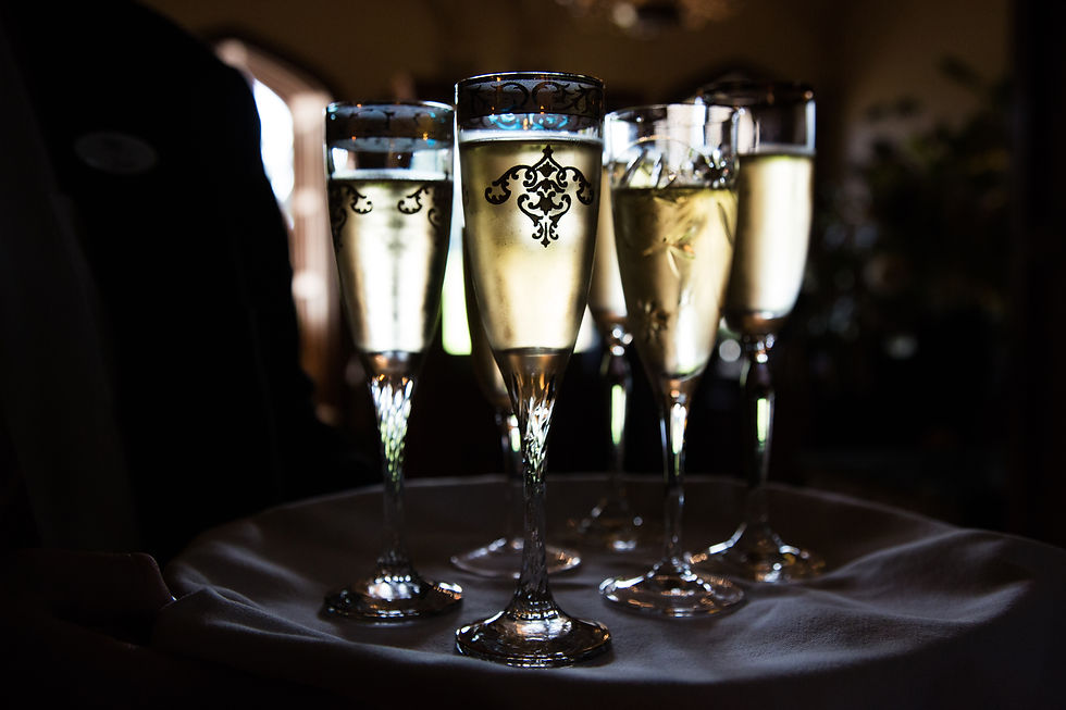 Champagne flutes