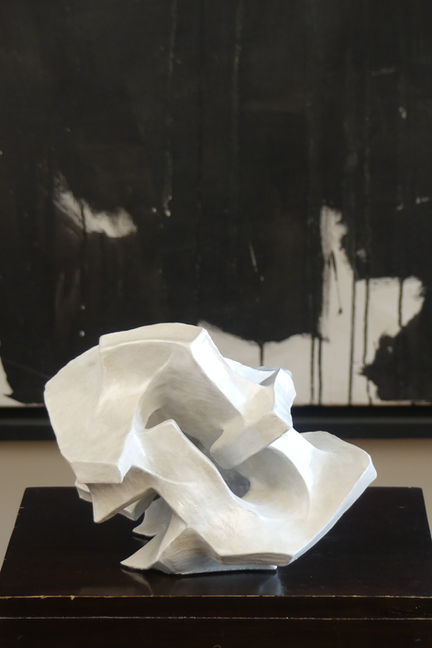 Sculpture Céramique de la collection Entrelacs de l'artiste & designer mobilier Franck Scala