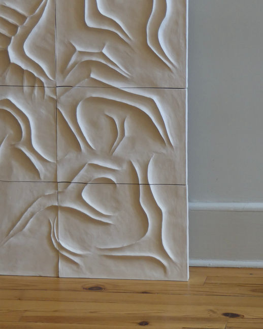 Sculpture Murale Céramique / Bas-Relief Céramique de l'artiste & Designer Mobilier Franck Scala