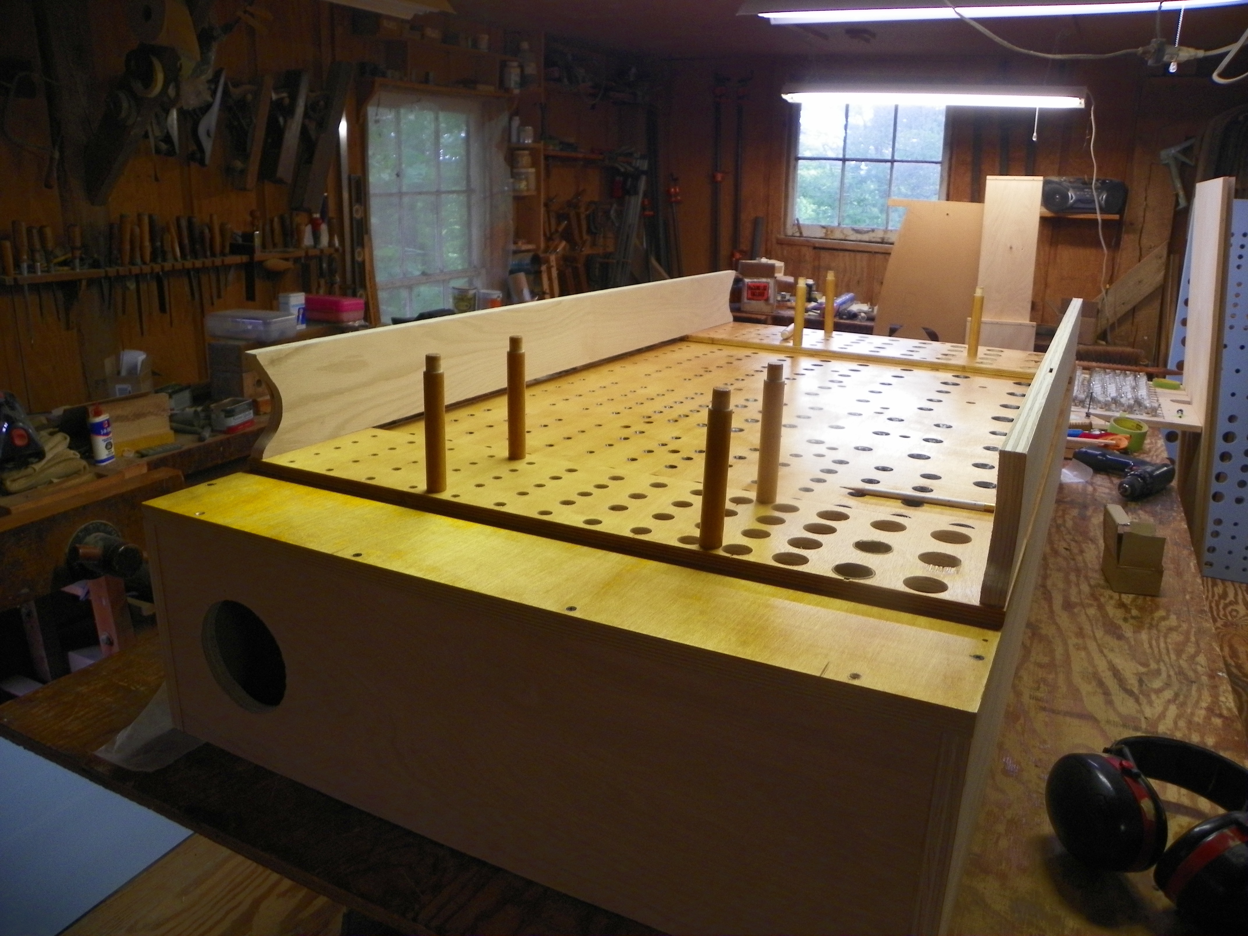 Almost ready for pipes