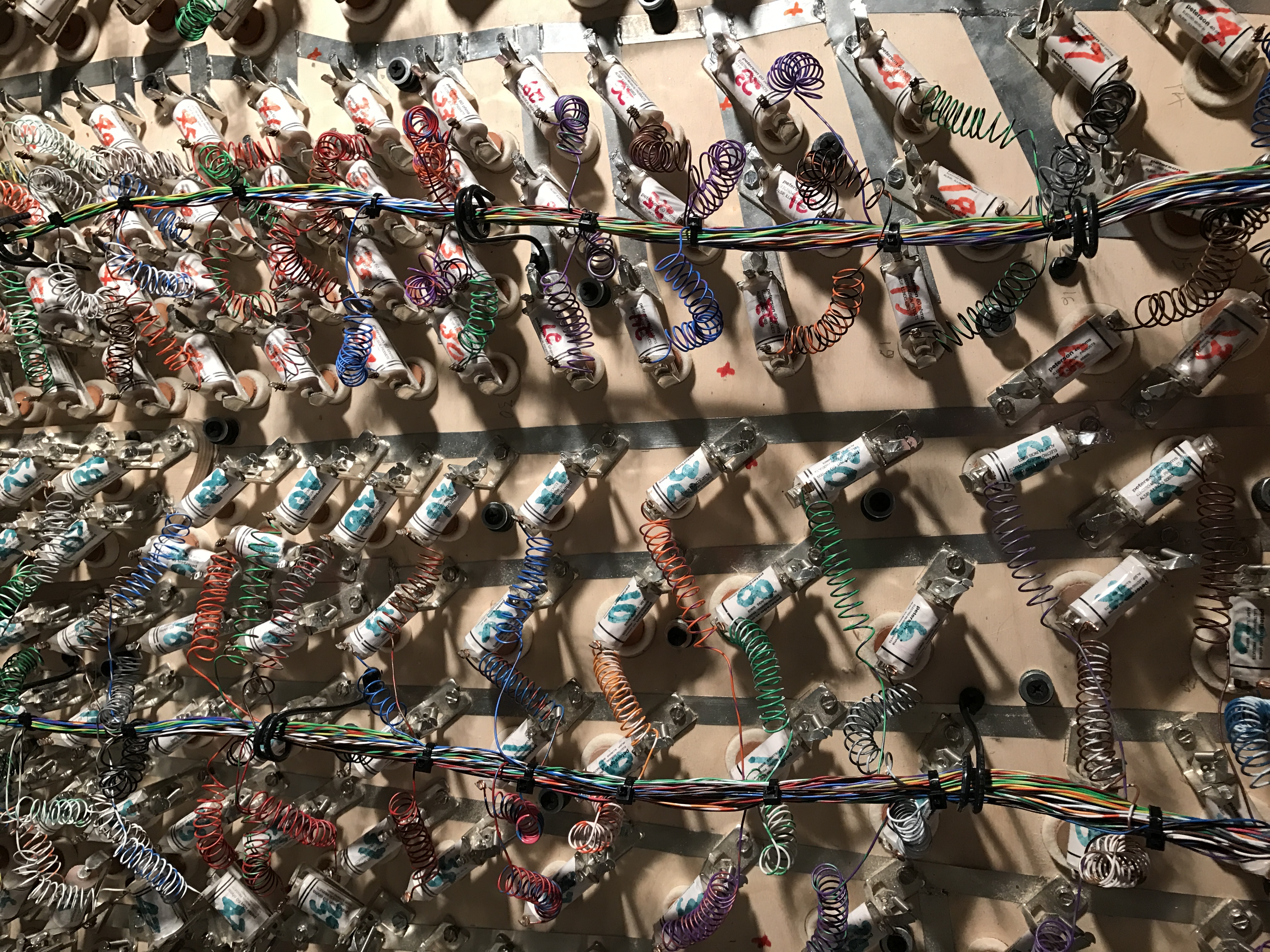 Lots of valves - one for each pipe