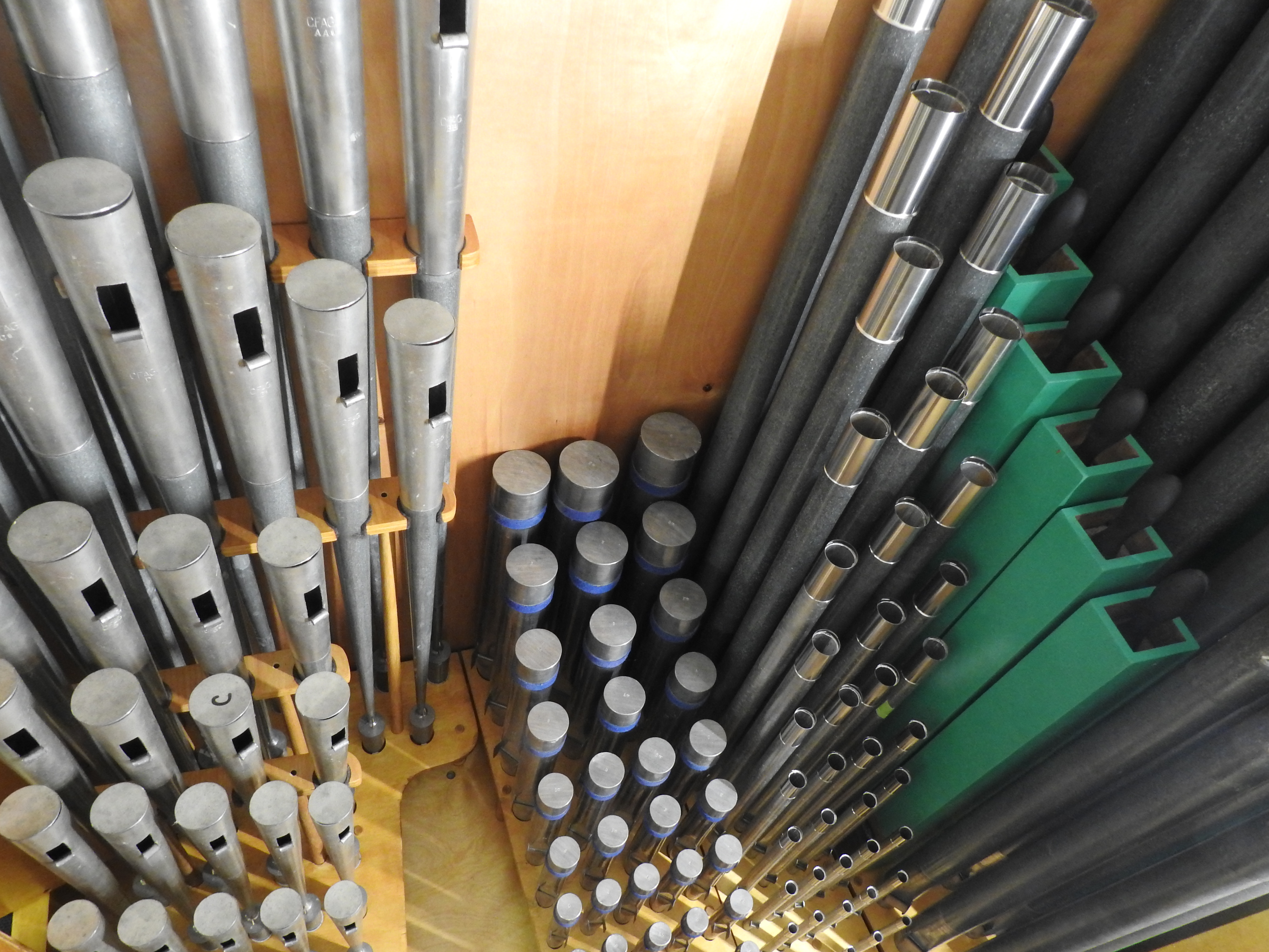More Choir pipes