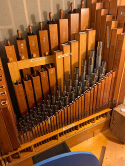 Great/Pedal Pipes