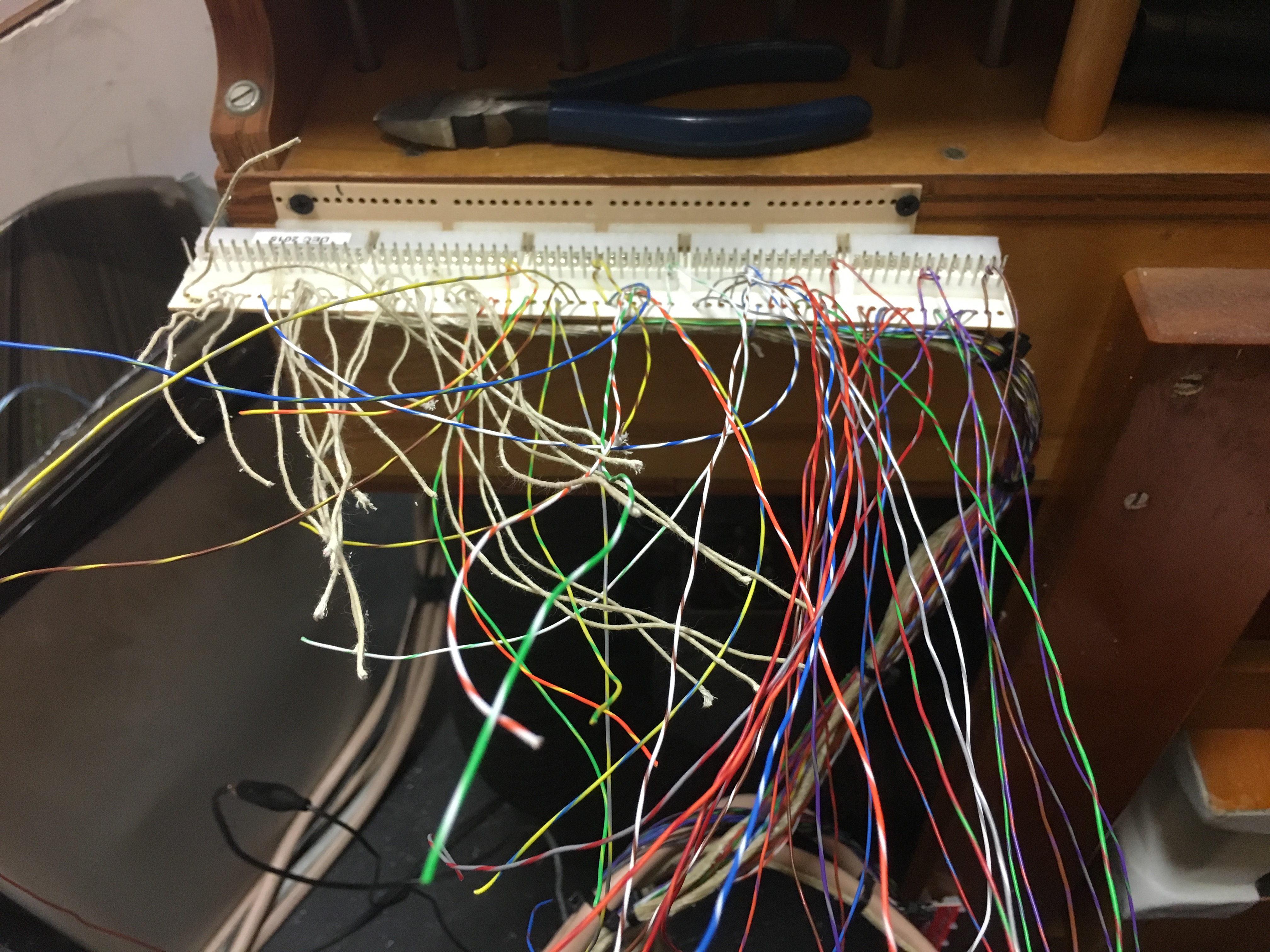Sorting out the wiring