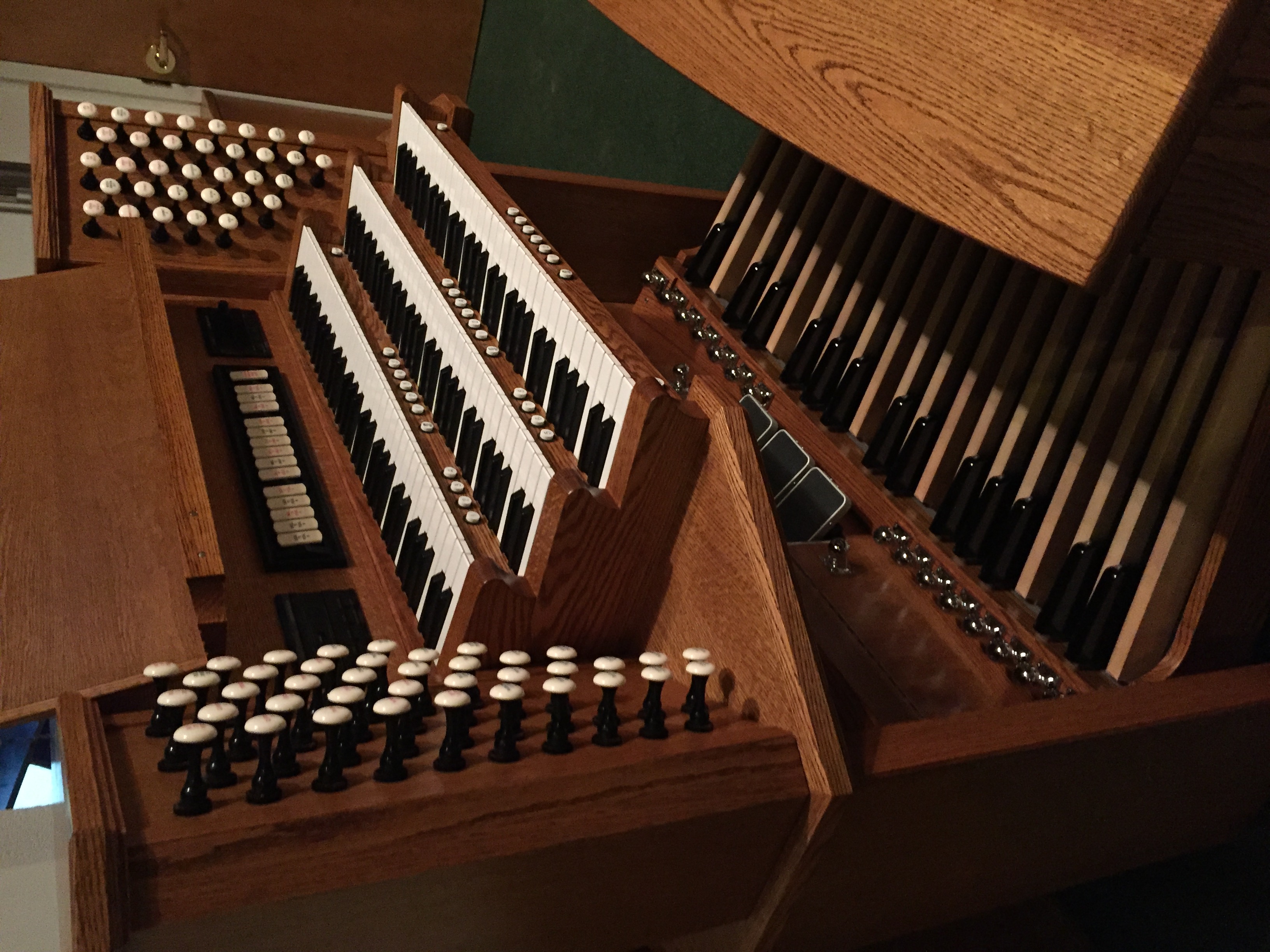 Console is delivered to the church!