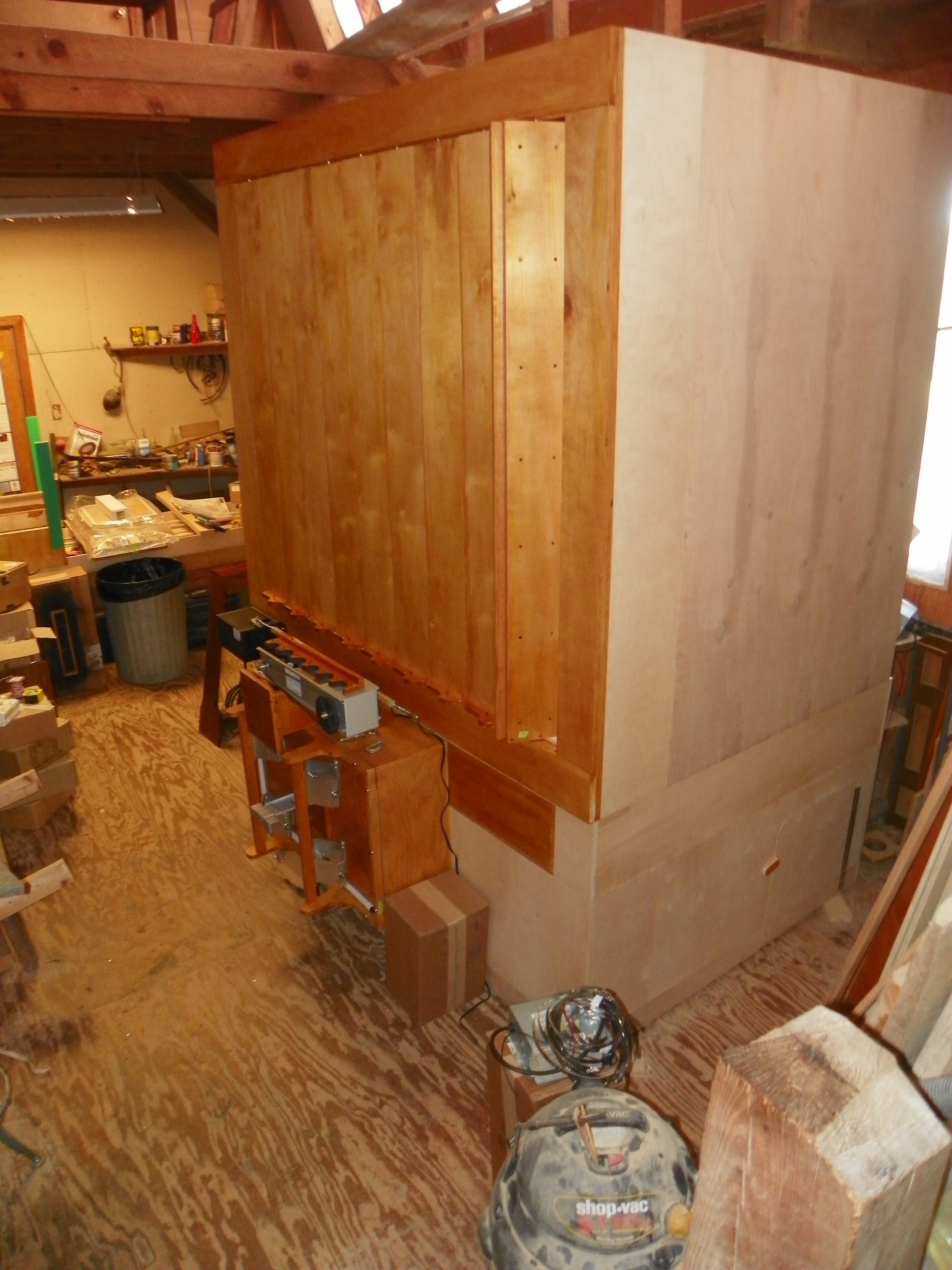 New coir box and shutters