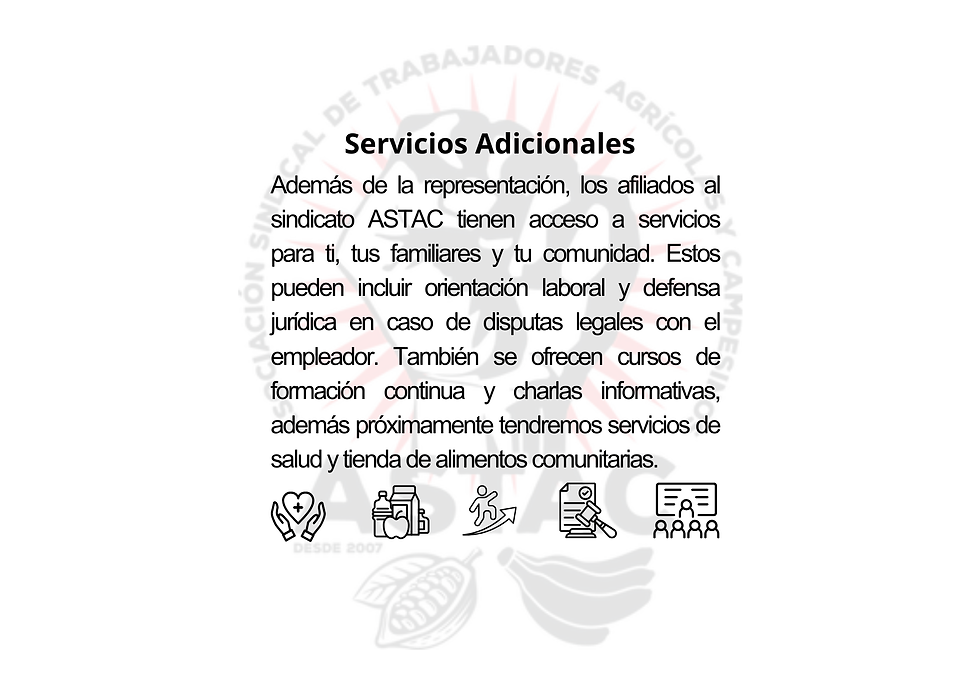 3. Servicios Adicionales