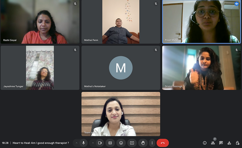 Session on Imposter Syndrome