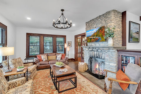 Let Hope Abound North Carolina Vacation Rental Living Room