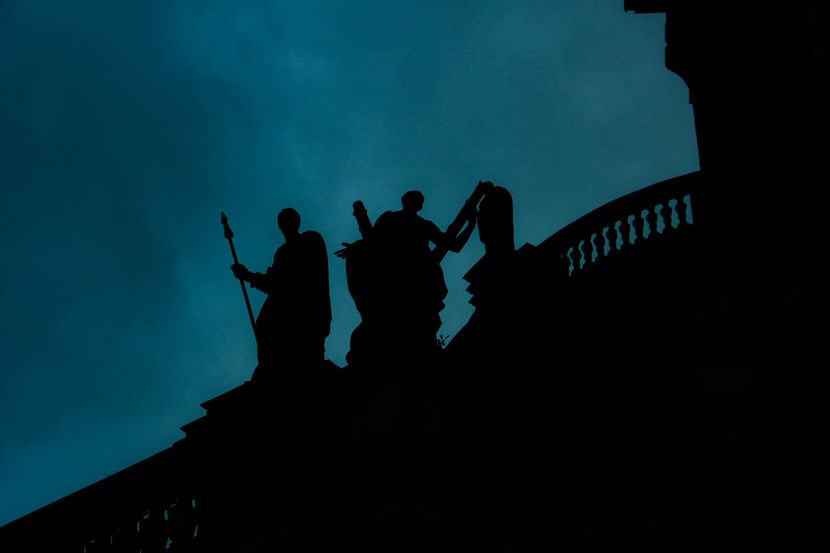Silhouettes in the Blue 3
