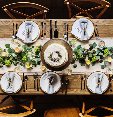 Festive Dinner Table