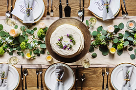 Festive Dinner Table