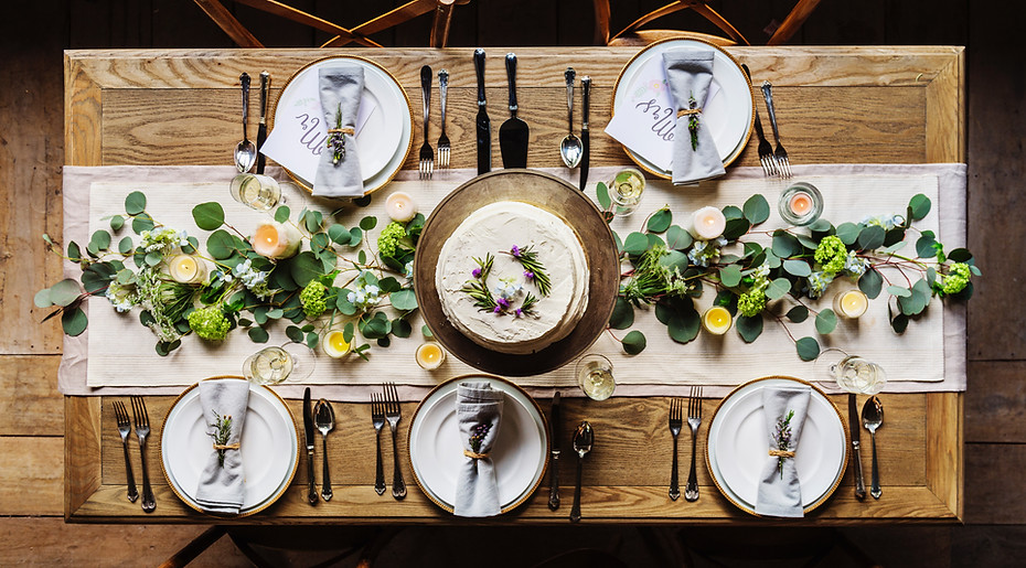 Festive Dinner Table