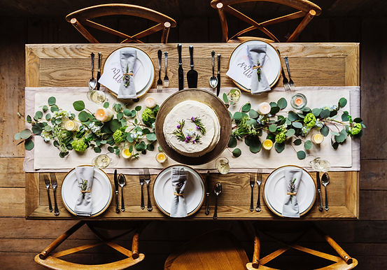 Festive Dinner Table