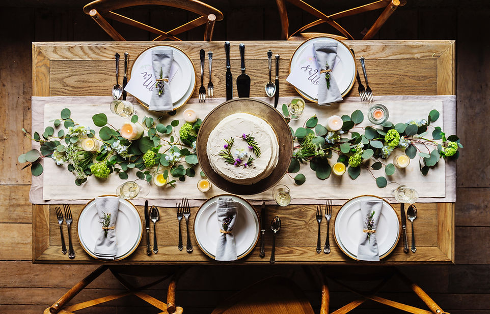 Festive Dinner Table