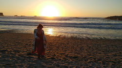 Bandon Sunset Mom