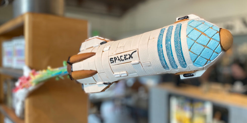 Gingerbread SpaceX Starship