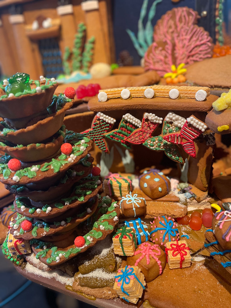 2021 Life Aquatic Inspired Gingerbread