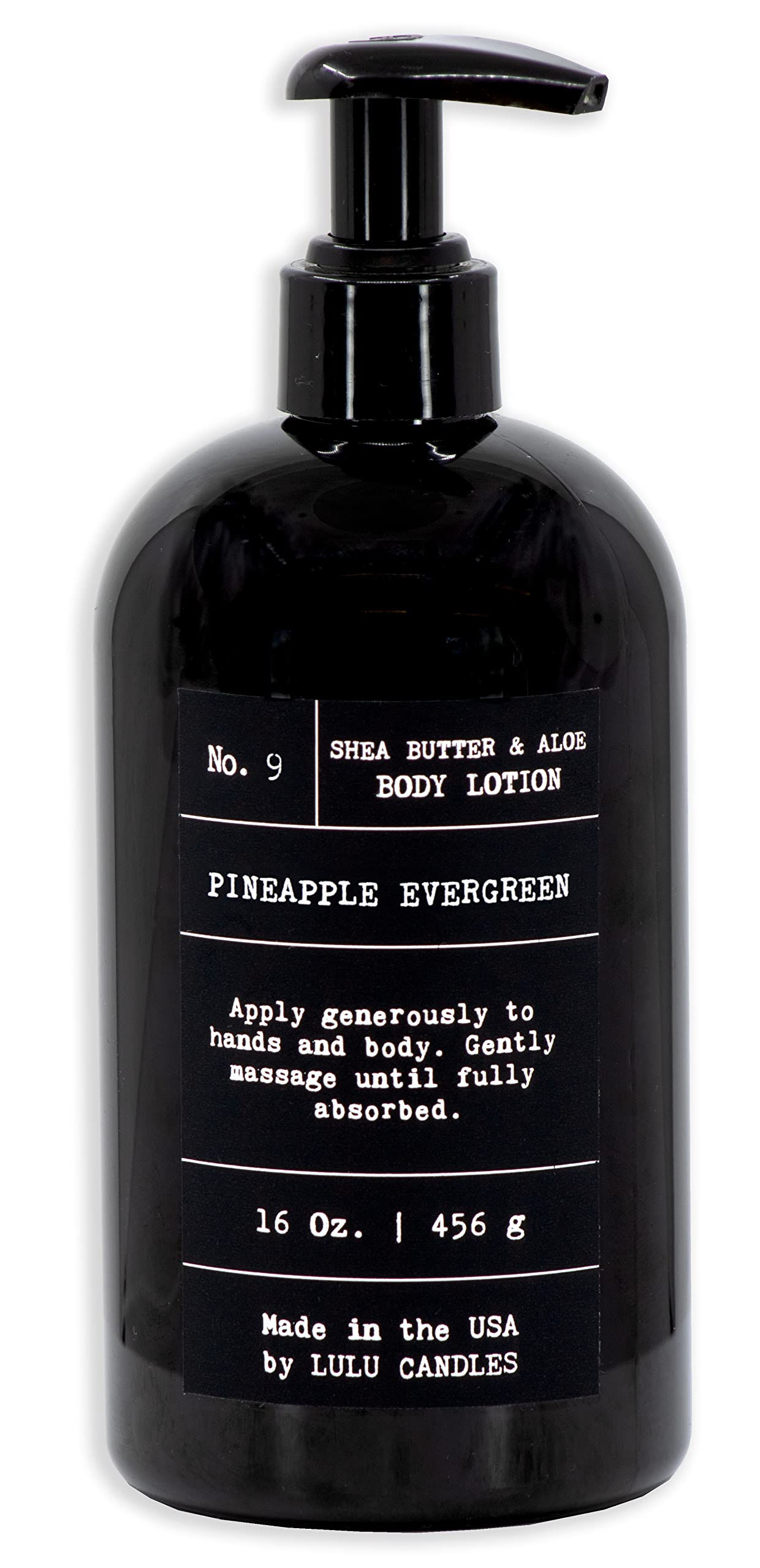 Lulu Candles Pineapple Evergreen Shea & Aloe Body Lotion - 16oz