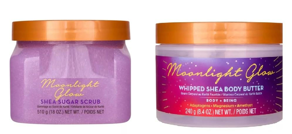 Moonlit Glow Shea Sugar Scrub & Body Butter Set