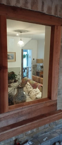 window that has been fitted 