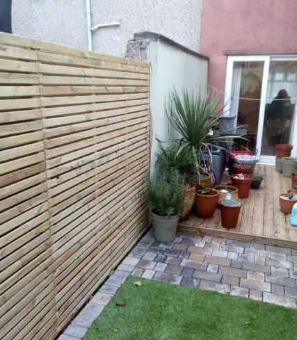 fencing and patio