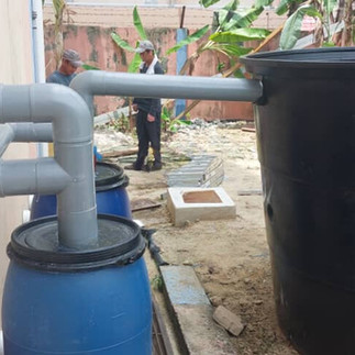 Gravity Water system set-up in Malaysia