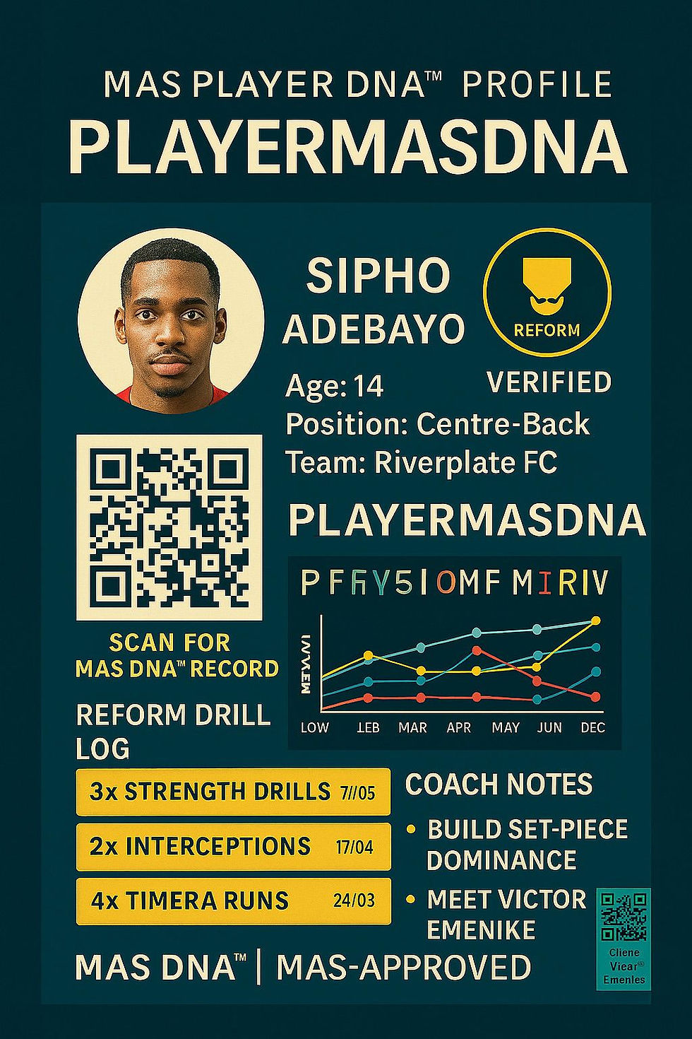 PRAYER PROFILE WITH QR CODE