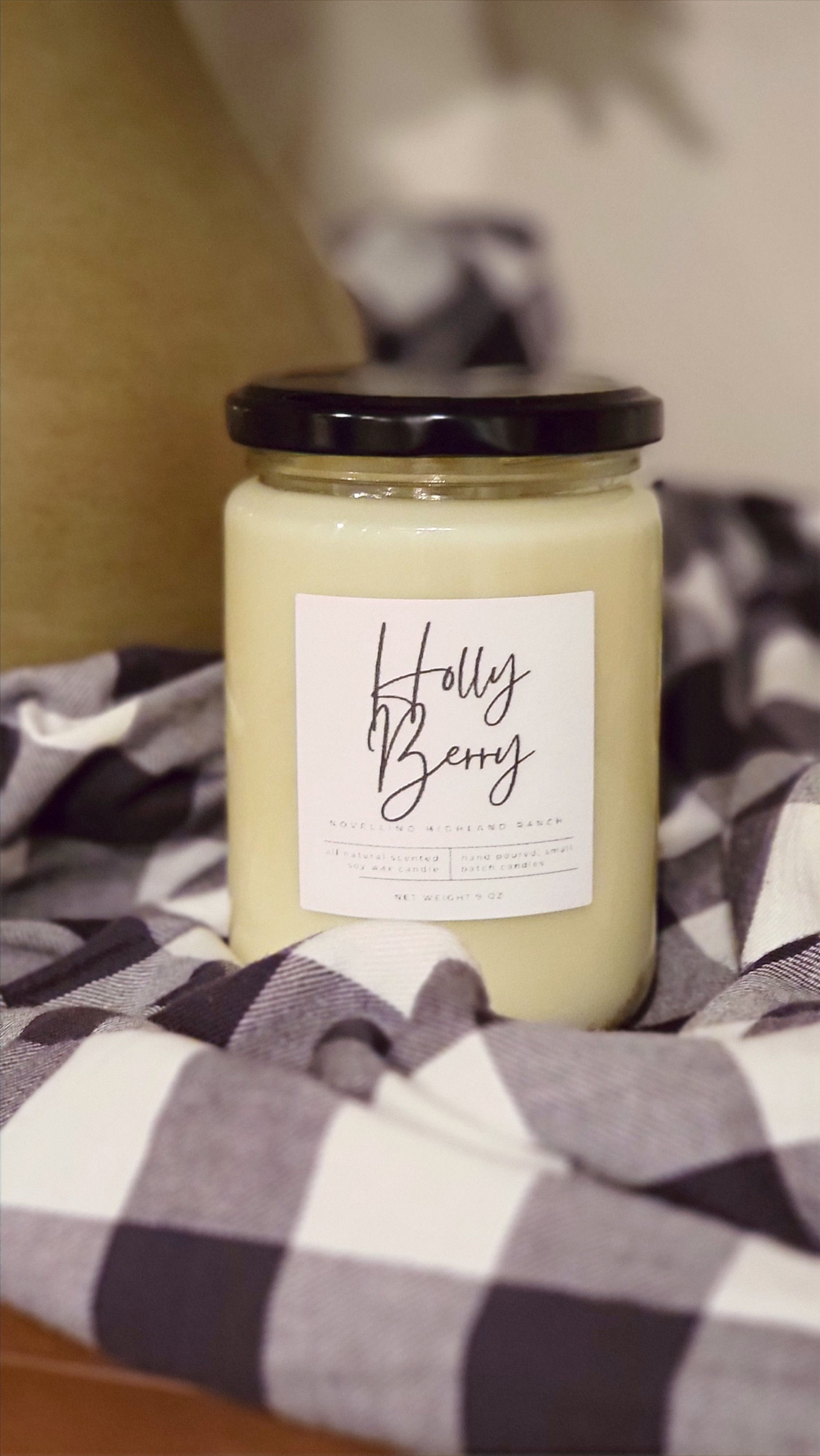 Holly Berry 12 Oz. Soy Candle