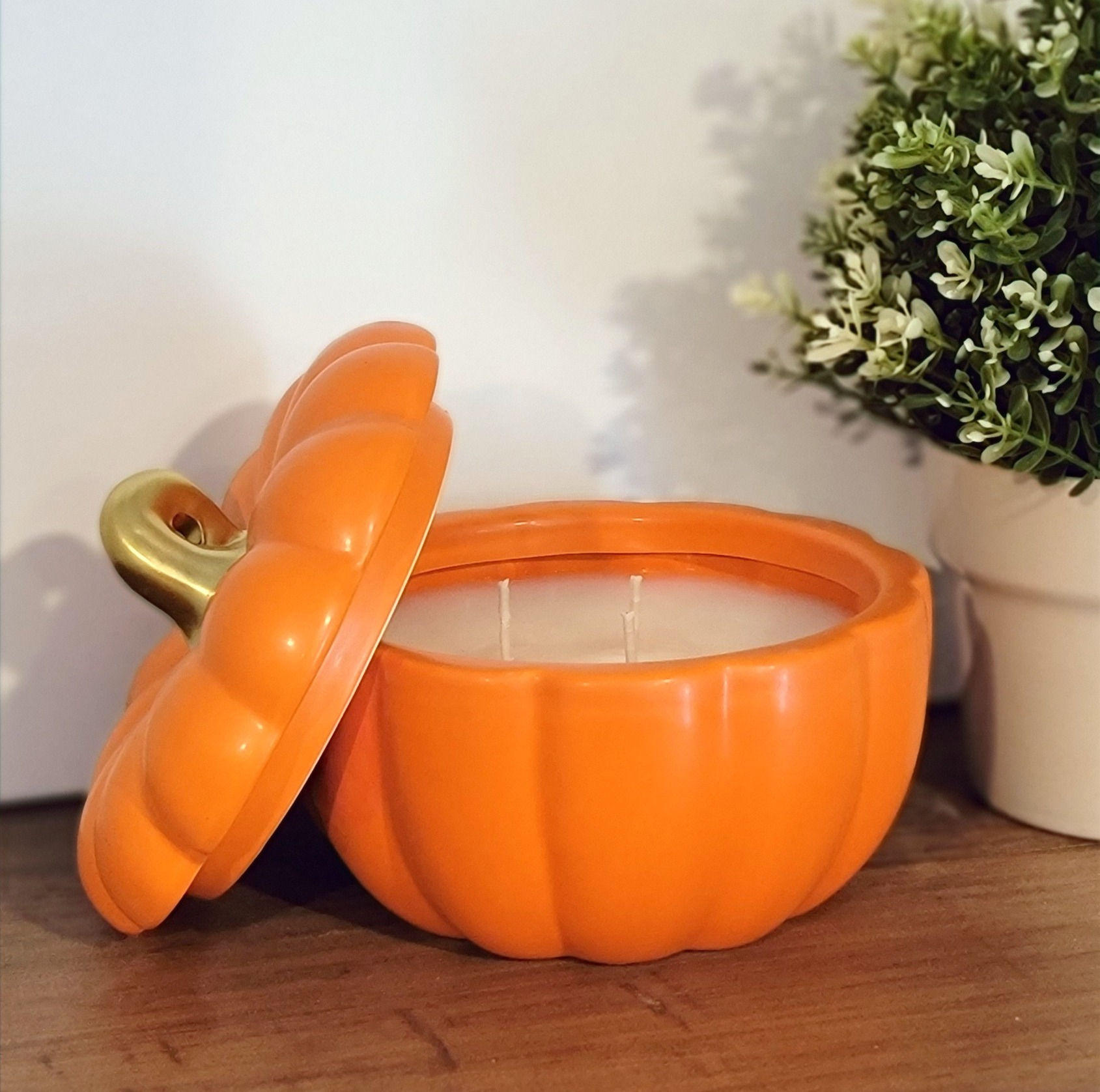 Amber Orange Pumpkin Soy Candle