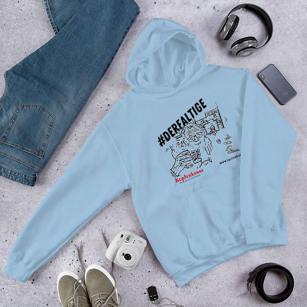 Miniaturbild: #DERFALTIGE Unisex Hoodie
