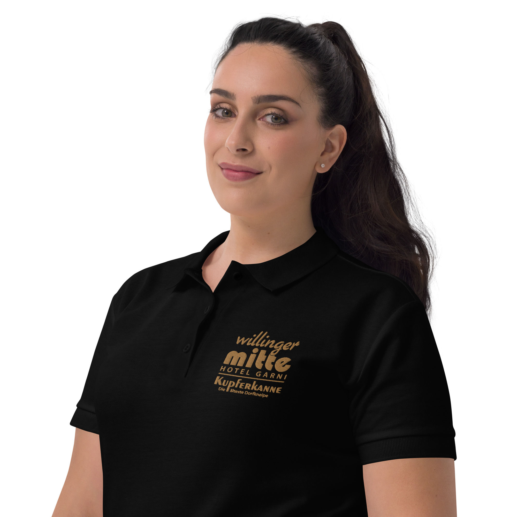 Embroidered Women's Polo Shirt