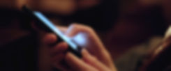 hand holding a cell phone