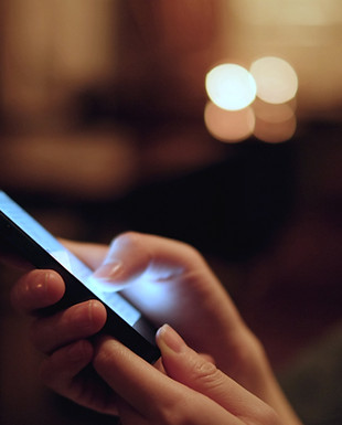 Hands Using Smartphone