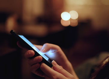 Hands Using Smartphone