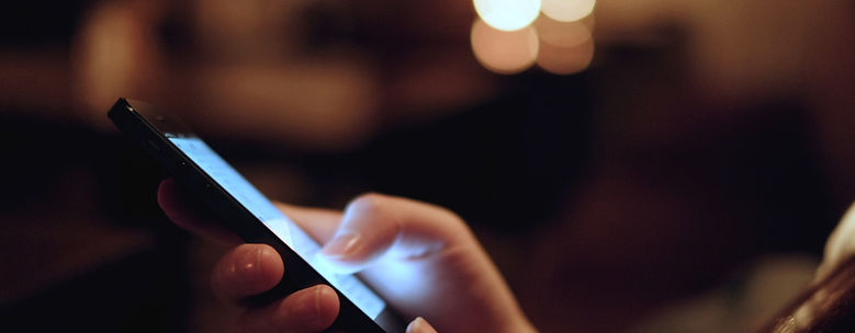 Mobile phone to contact us with