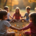 A-group-of-children-sitting-in-a-circle-holding-hands-during-a-thanksgiving-activity.png