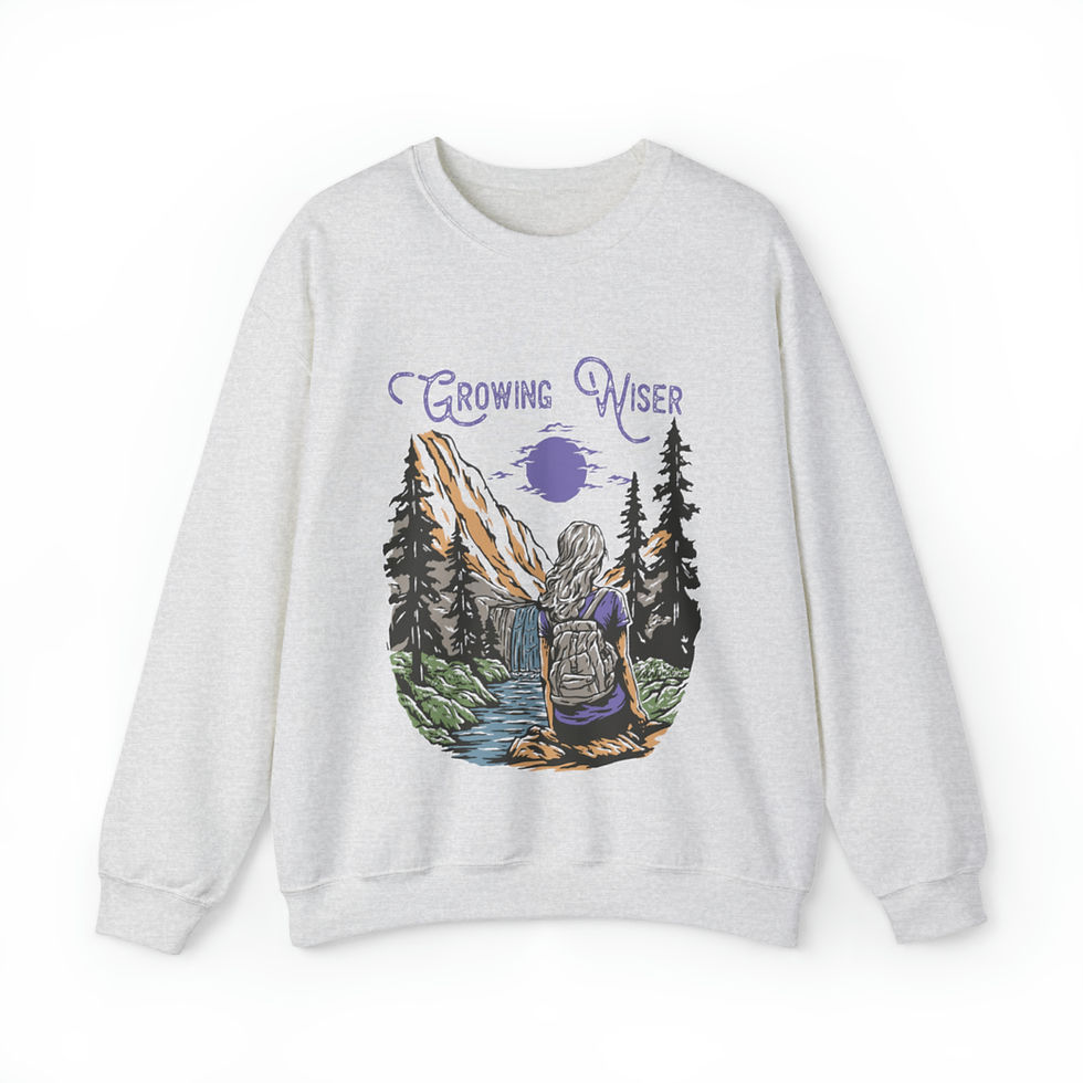 Thumbnail: Growing Wiser Unisex Heavy Blend™ Crewneck Sweatshirt