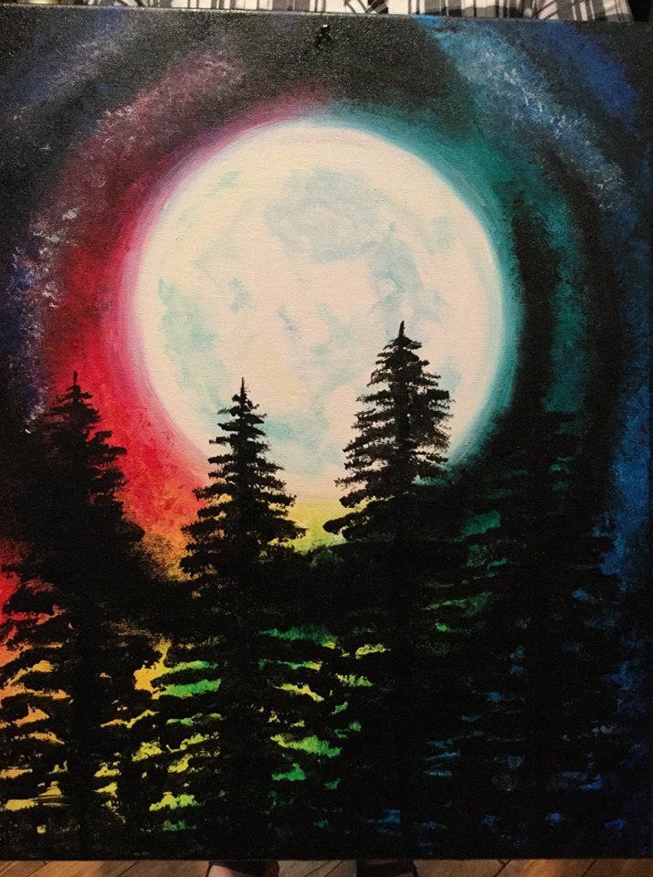 Moon Lit Sky