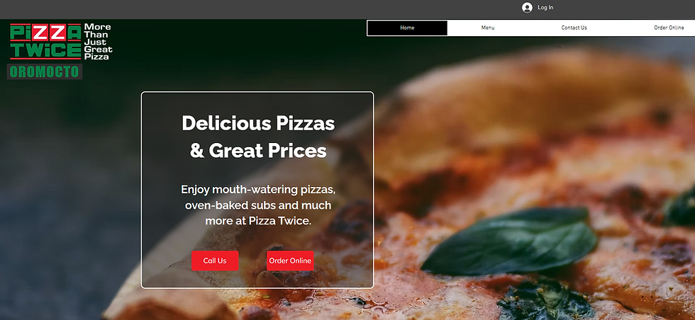 Restaurants Website