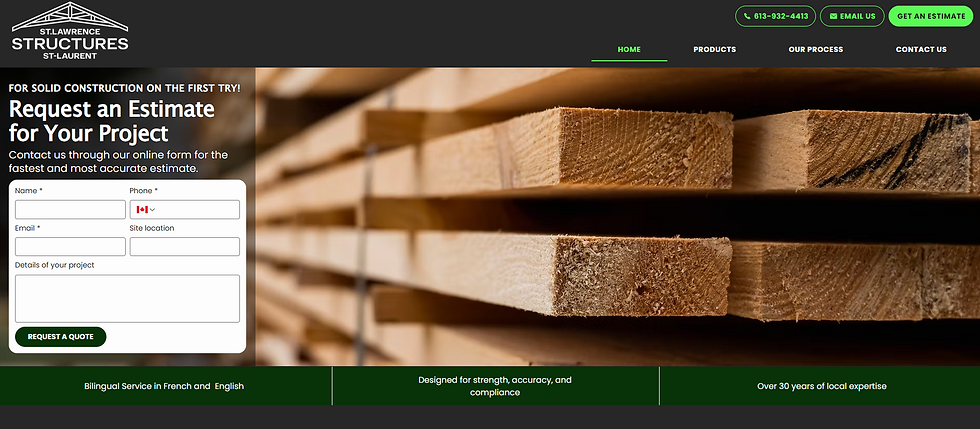 Roof Trusses Website