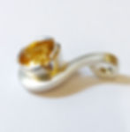 Thumbnail: Citrine Swirl Pendant - Jeweller Hampshire